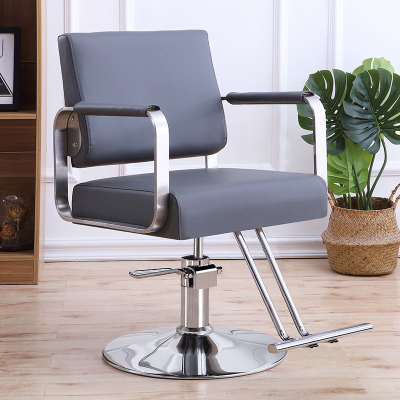 Factory Direct Stainless Steel Armrest Hairdressing Chair