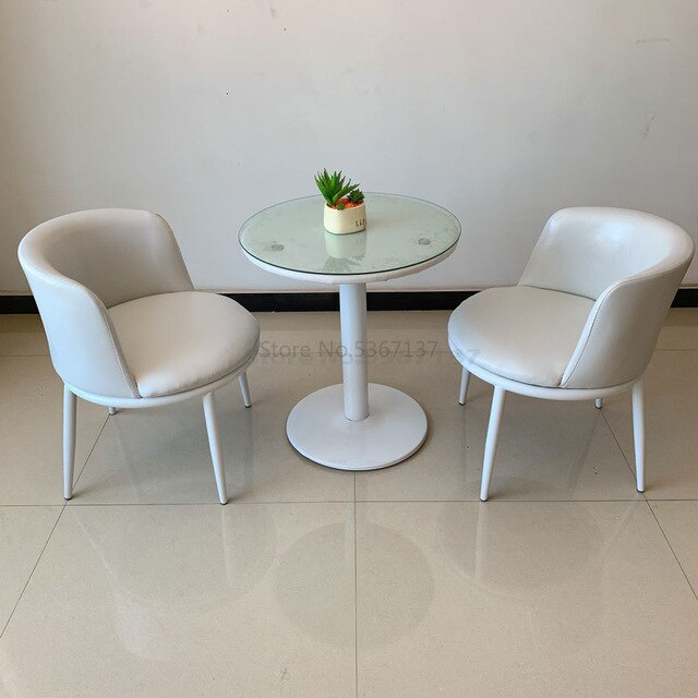 Coffee Negotiation Table and Chair Combination Reception